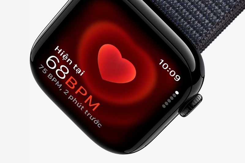 Apple Watch Series 10 GPS 46mm viền nhôm dây cao su cỡ S/M 5