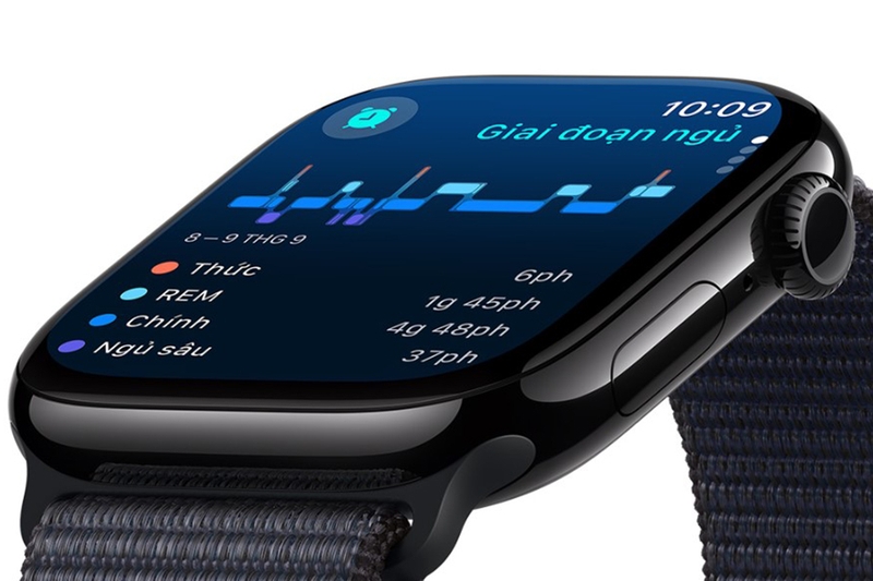 Apple Watch Series 10 GPS + Cellular 46mm Viền nhôm Dây cao su cỡ S/M 1