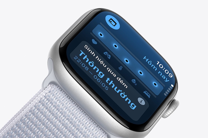 Apple Watch Series 10 GPS + Cellular 46mm Viền nhôm Dây cao su cỡ S/M 5