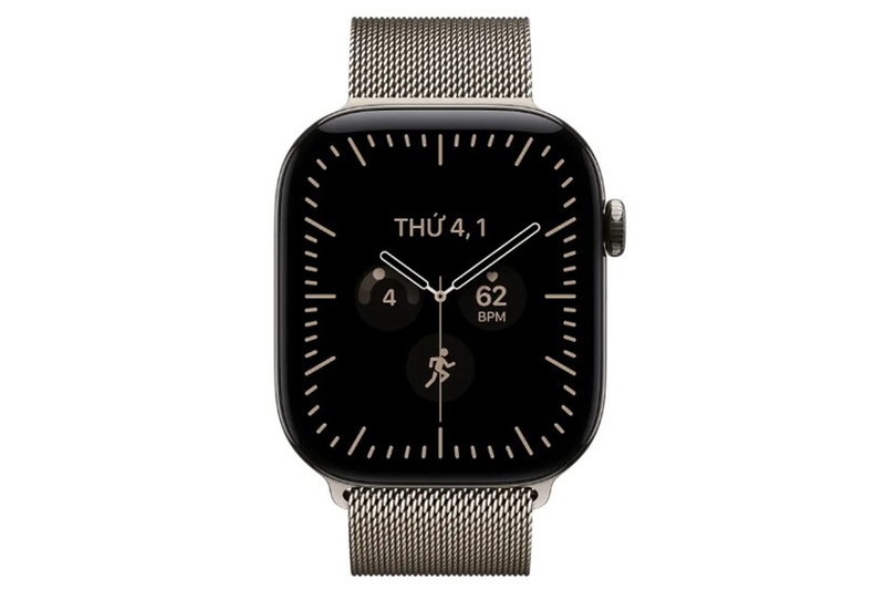 Apple Watch Series 12 5G 46mm Viền titan Dây Quấn Milan 11