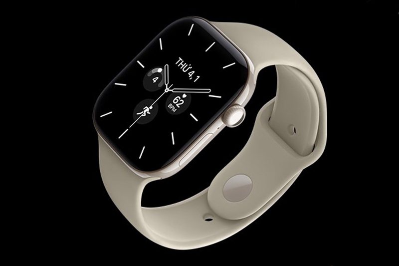 Apple Watch Series 12 5G 46mm Viền gốm Dây cao su 11