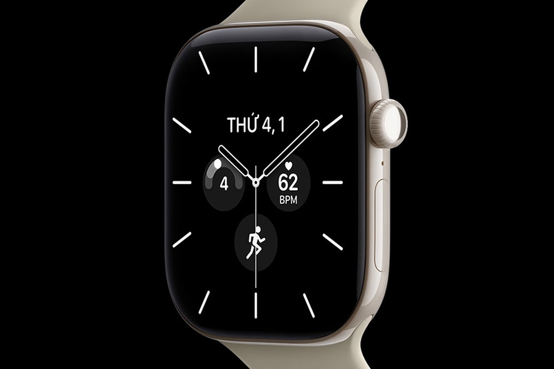 Apple Watch Series 12 5G 46mm Viền gốm Dây cao su 1