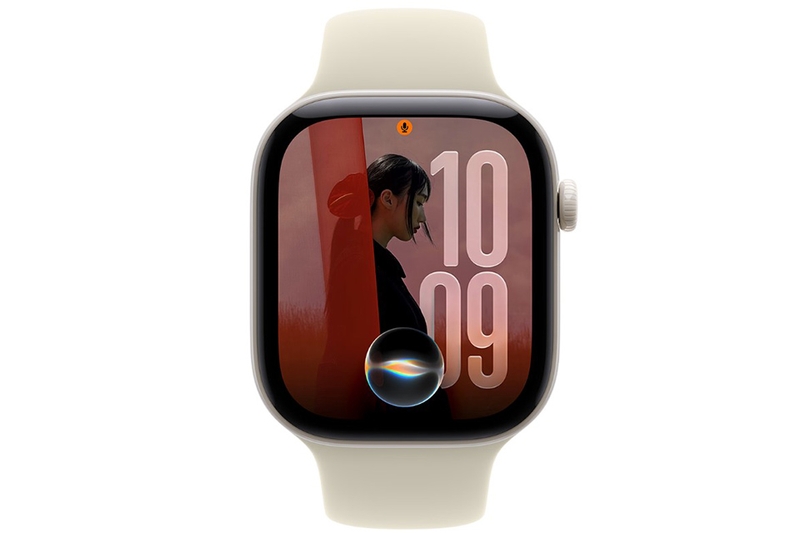 Apple Watch Series 12 5G 46mm Viền gốm Dây cao su 8