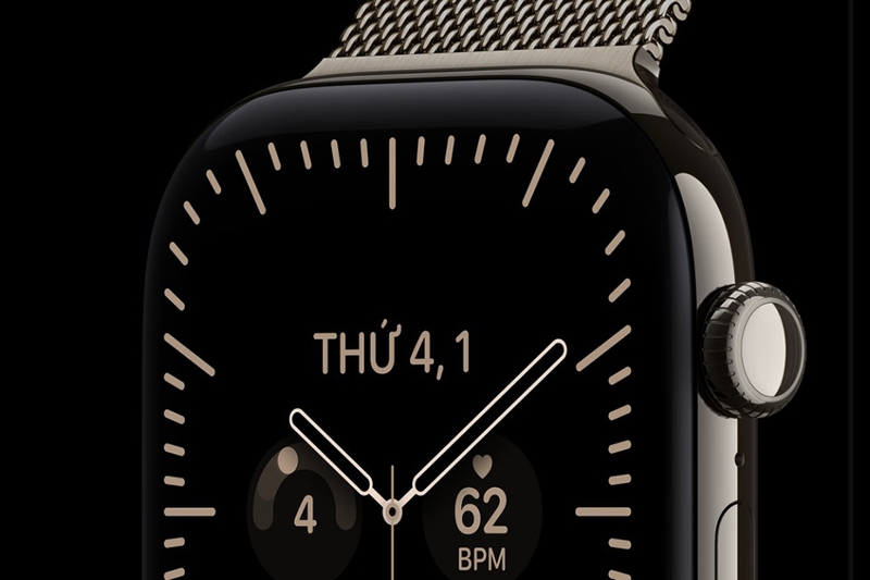 Apple Watch Series 12 5G 46mm Viền titan Dây Quấn Milan 1