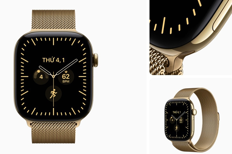 Apple Watch Series 12 5G 46mm Viền titan Dây Quấn Milan 2