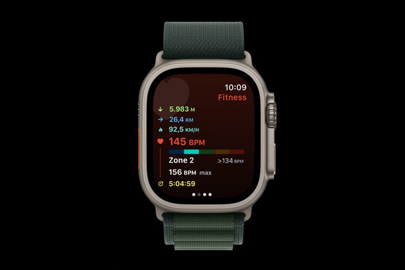 Apple Watch Ultra 2 Titan Tự Nhiên Dây Alpine 8