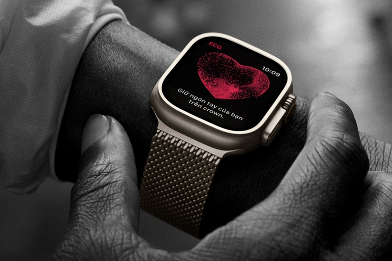 Apple Watch Ultra 2 Titan Tự Nhiên Dây Alpine 9