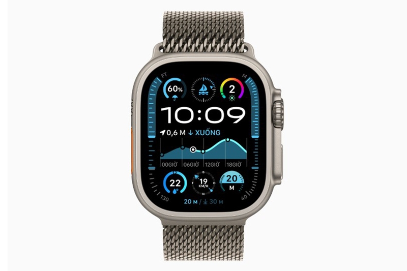 Apple Watch Ultra 2 Titan tự nhiên dây Milan 2