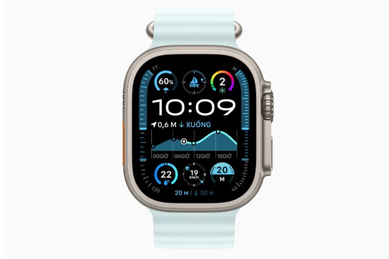 Apple Watch Ultra 2 Titan tự nhiên dây Ocean 2