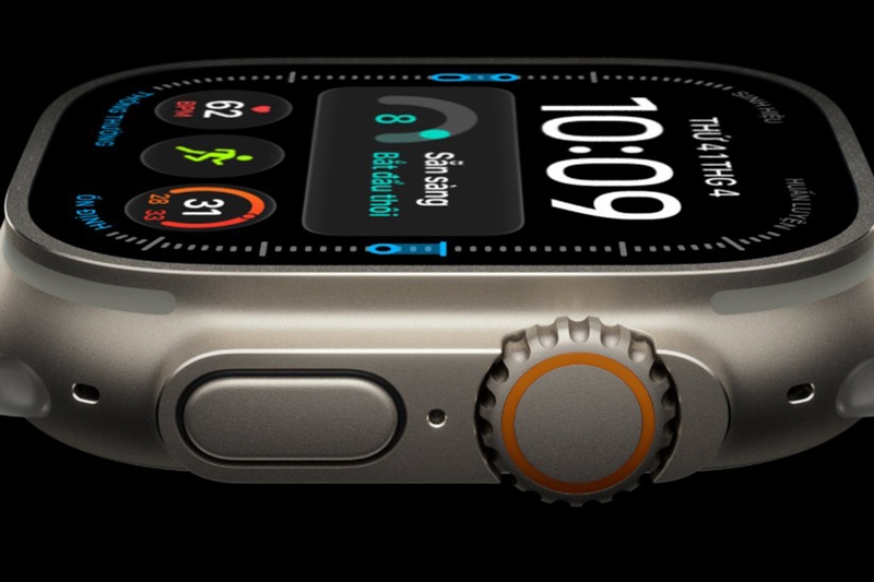 Apple Watch Ultra 4 5G 49mm Viền titan Dây Quấn Milan Titan 1