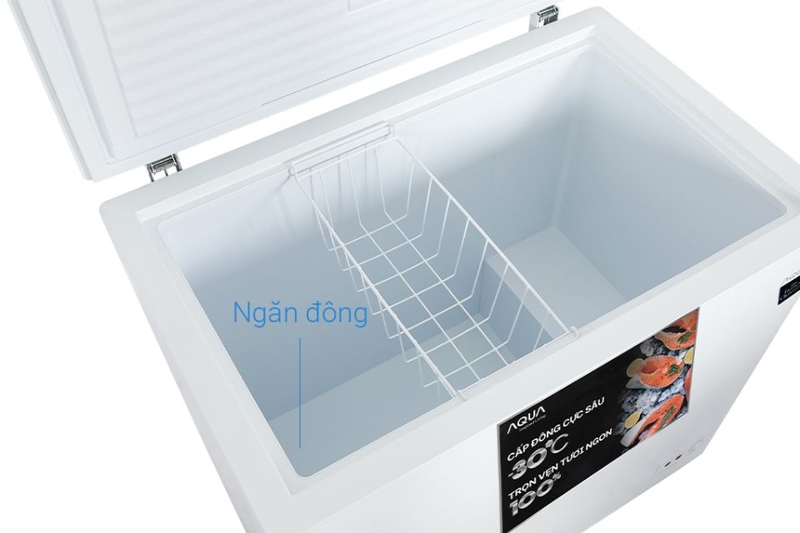 Hệ thống cấp đông nhanh chóng cho các ngăn