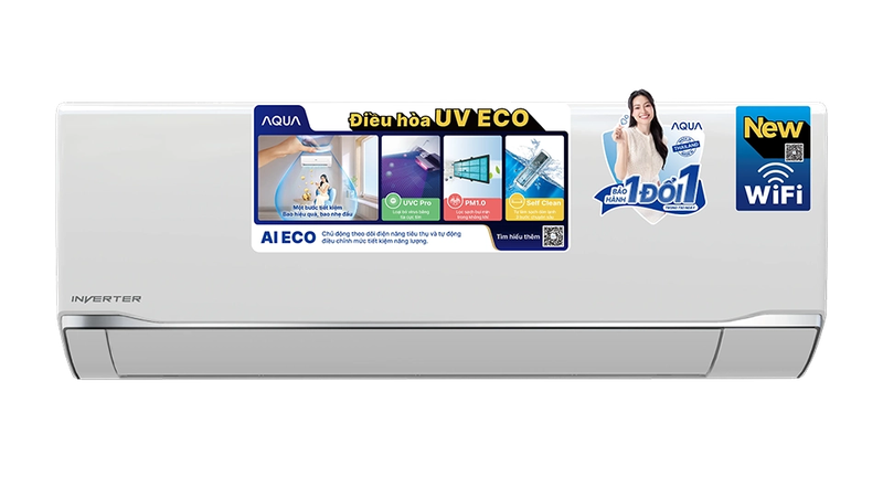 Aqua Inverter 2.5 HP AQA-RV24TA (hình 1)