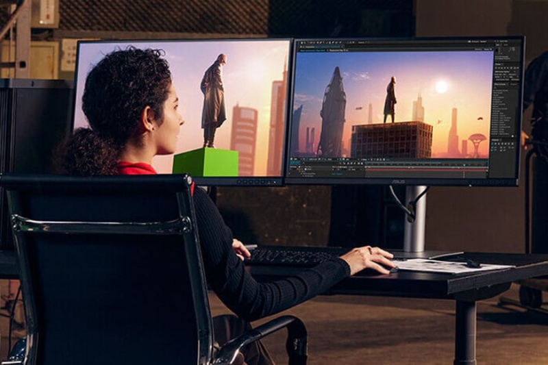 Màn hình Đồ họa Asus ProArt PA278QGV - Kích thước 27 inch để bạn đa nhiệm thoải mái