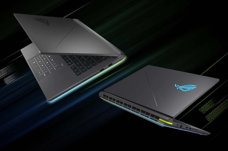 Asus ROG Strix G16 G614JU-N3480W thiết kế ROG