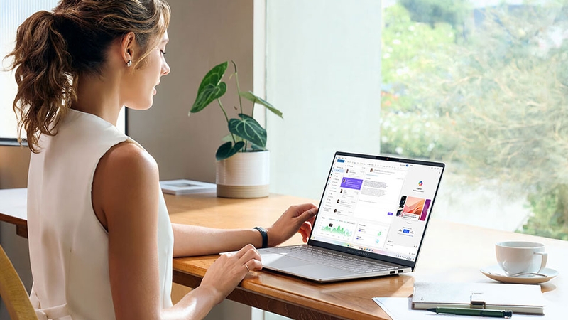 Laptop ASUS Vivobook sở hữu thiết kết hiện đại với hiệu năng ổn định