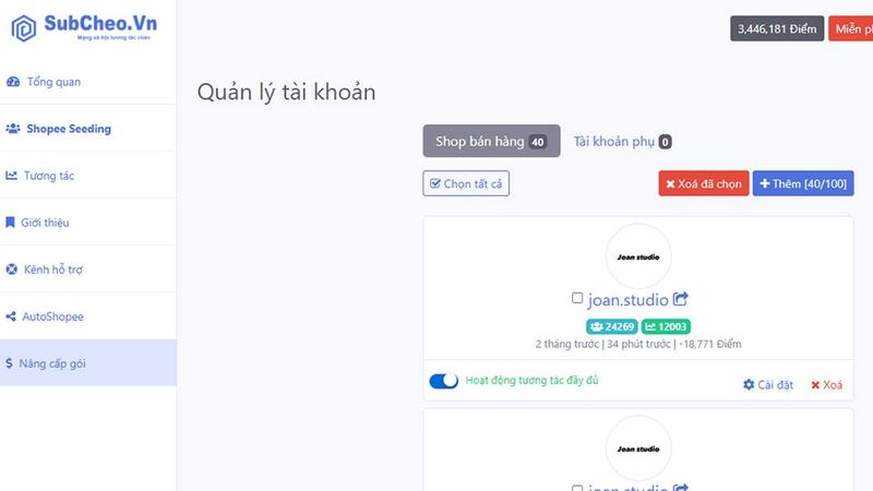 SubCheo.vn của AutoShopee
