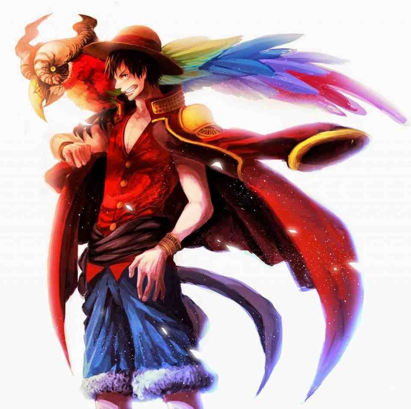 Loạt hình ảnh nhân vật Luffy độc đáo