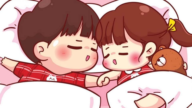 Những hình ảnh gần gũi được thể hiện qua loạt avatar cặp anime cho 2 người