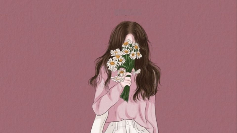 avatar con gái che mặt cute 13