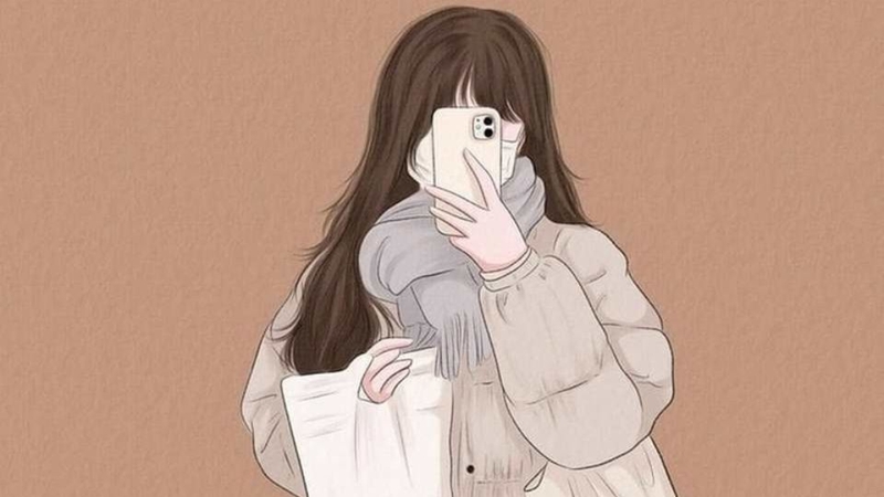 avatar con gái che mặt cute 18