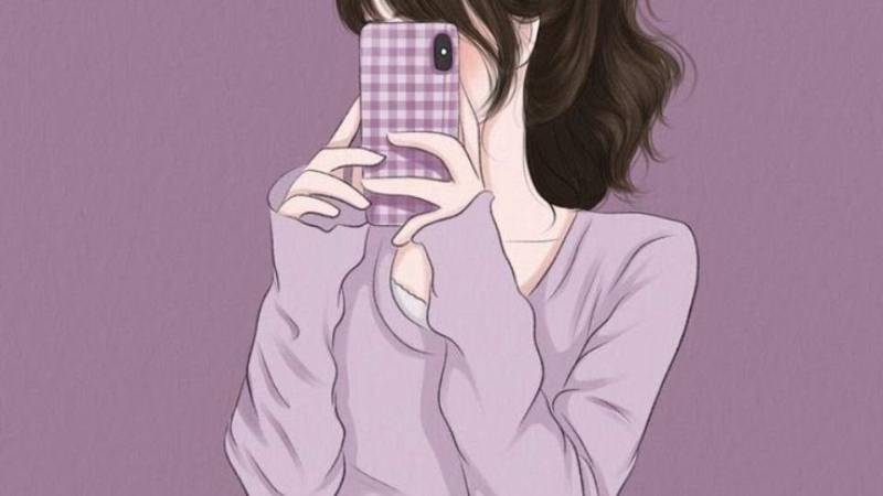 avatar con gái che mặt cute 2