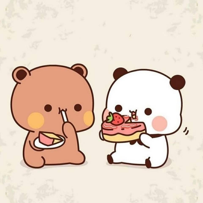 Mẫu avatar gấu dễ thương, đáng yêu