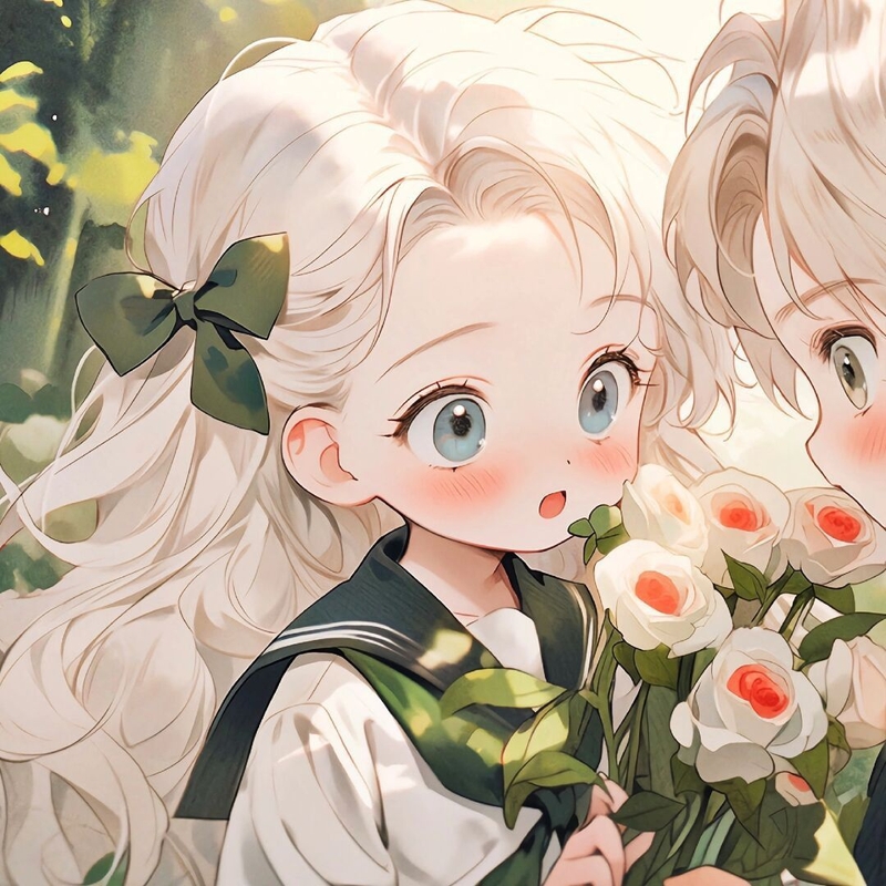 Avatar đôi 20/10 phong cách anime