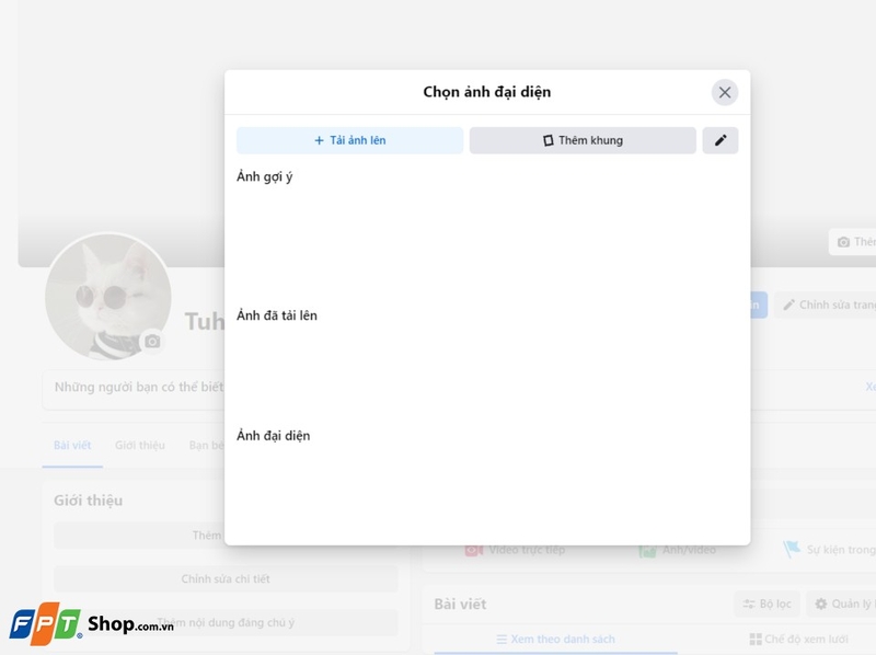 Tải ảnh lên và tùy chỉnh theo ý muốn
