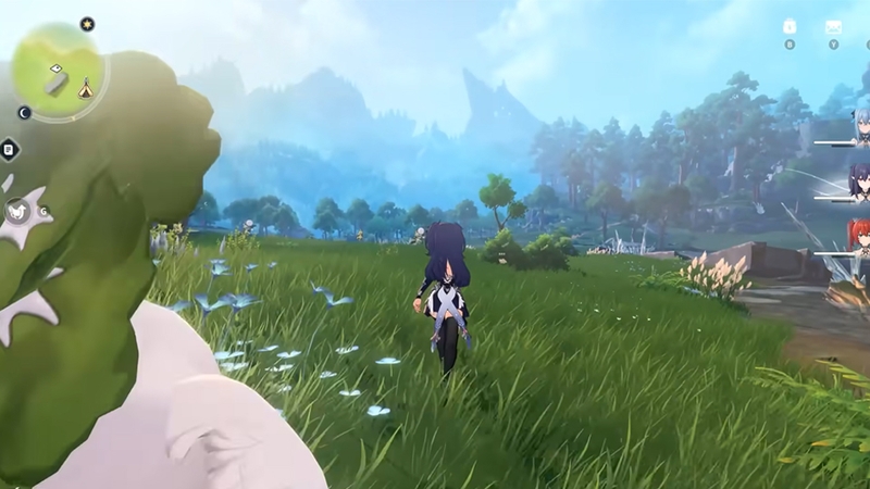 Người chơi được di chuyển tự do trong bản đồ rộng lớn