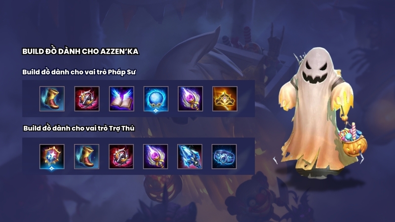 Cách lên trang bị cho Azzen'Ka
