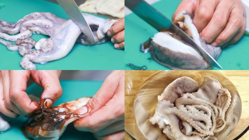 bạch tuộc xào cay 2