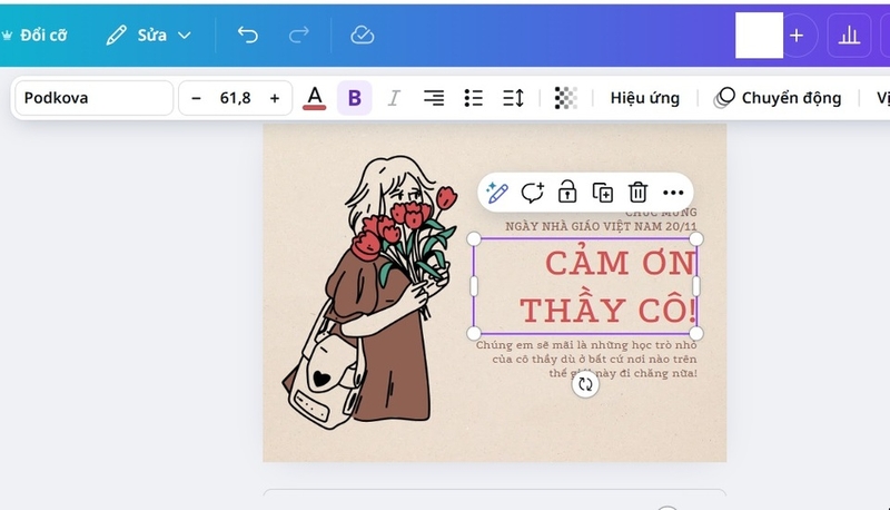 Tùy chỉnh mẫu background theo phong cách cá nhân