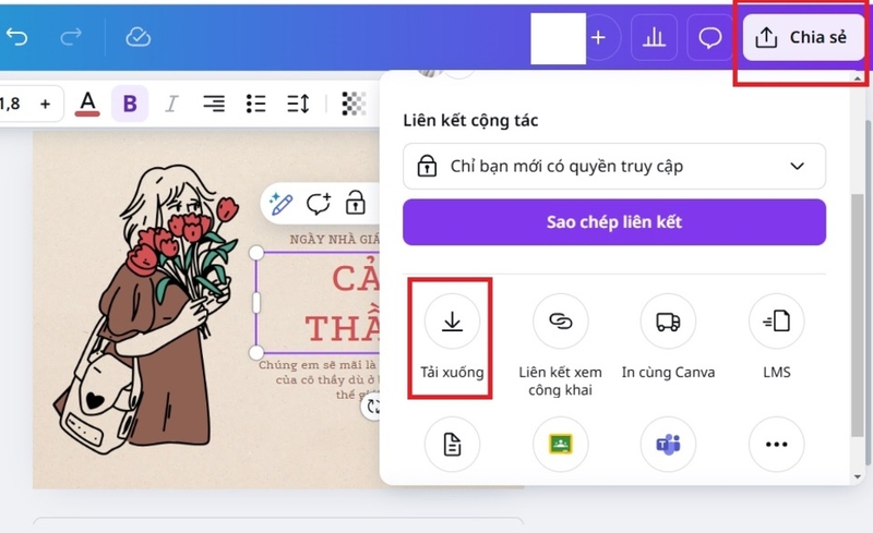 Hoàn tất và lưu background về máy