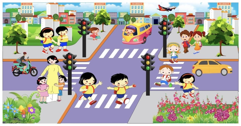background an toàn giao thông 6