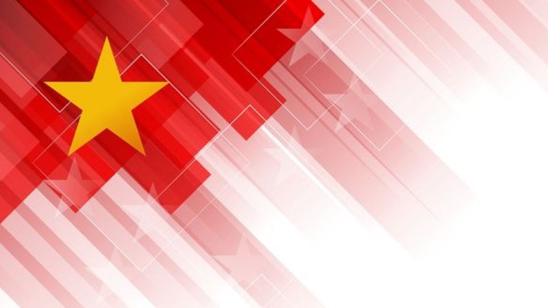 background cờ Việt Nam 13