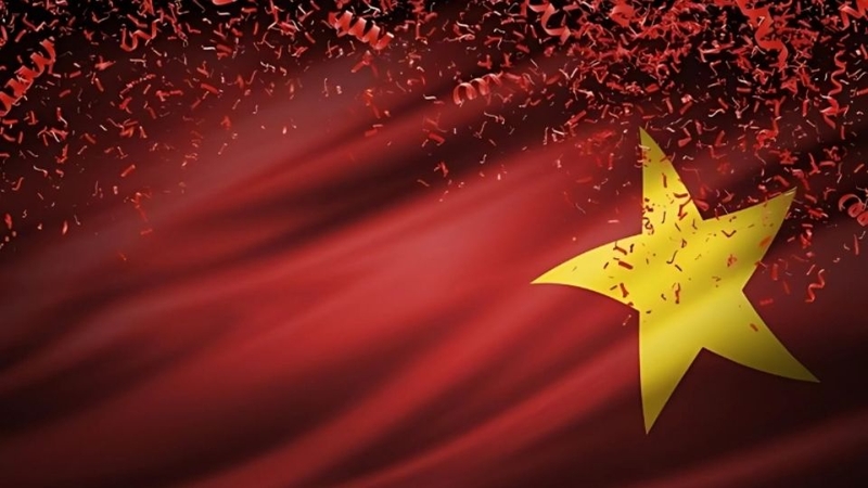 Tổng hợp background cờ Việt Nam đẹp 1