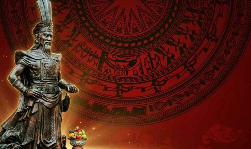 background Giỗ Tổ Hùng Vương hình 15