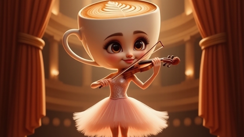 Ballerina Cappuccina là cô vũ công xinh đẹp và tài ba, được tôn vinh tại mọi nhà hát trên toàn thế giới