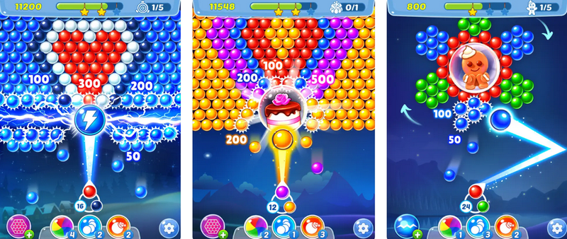 Bubble Shooter 2025 giữ nguyên lối chơi cơ bản