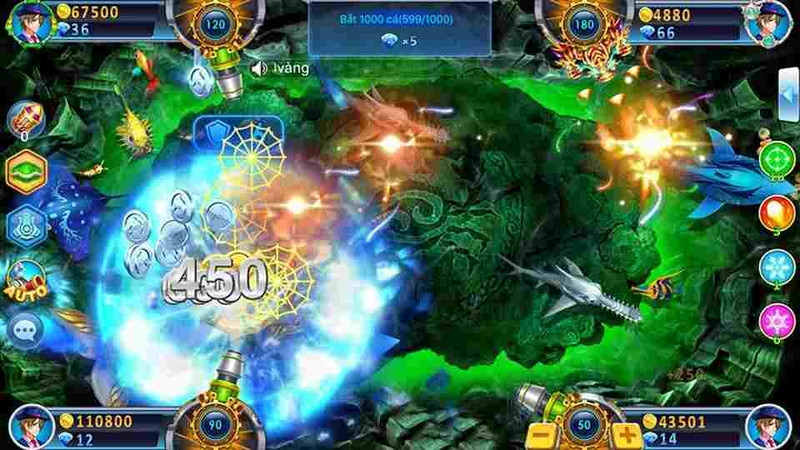 Gameplay của Bắn Cá Long Vương