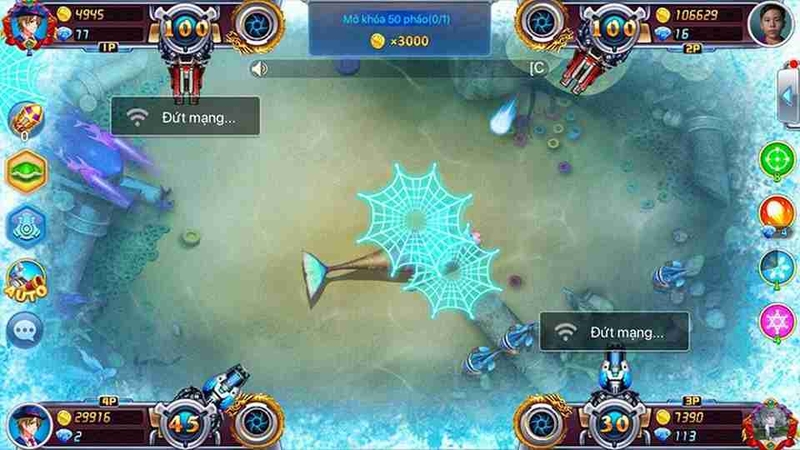 Hệ thống âm thanh của Bắn Cá Long Vương Online 3D ấn tượng