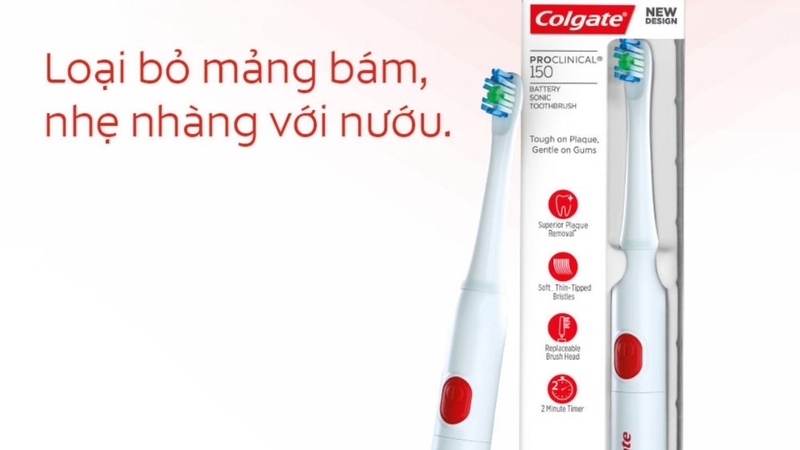 Nguồn gốc xuất xứ của bàn chải điện Colgate