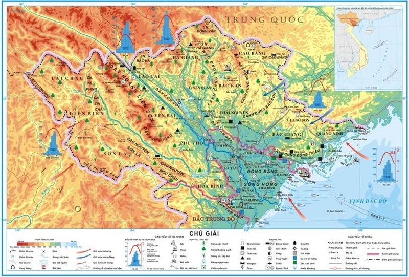 Bản đồ địa hình 1