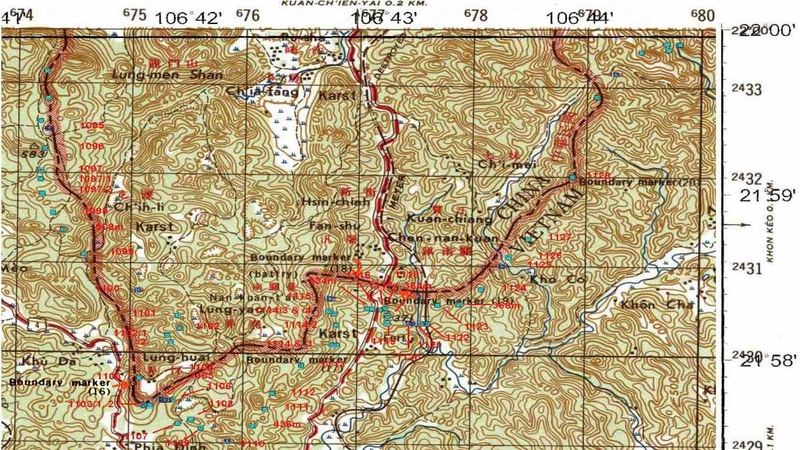 Bản đồ địa hình 6