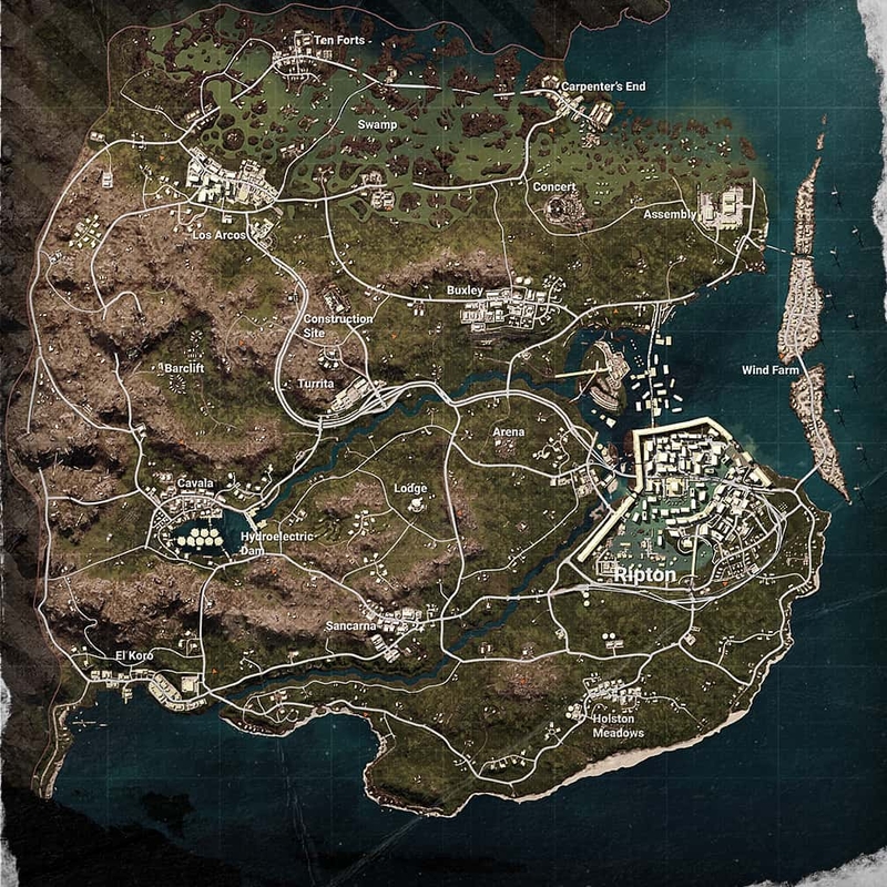 bản đồ pubg ảnh 18