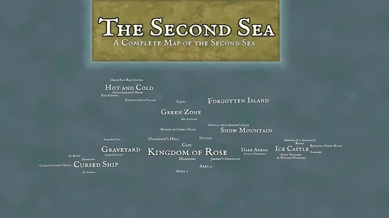 Bản đồ Blox Fruits Sea 2