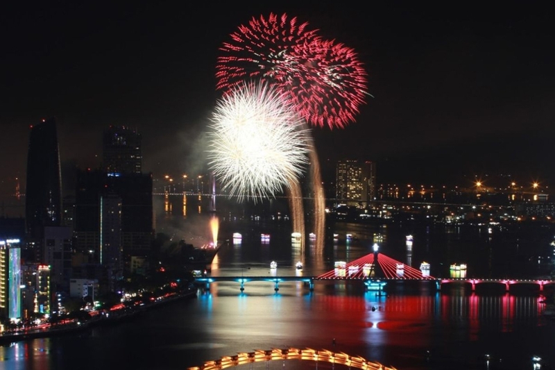 Địa điểm bắn pháo hoa Tết Dương lịch 2025 tại Đà Nẵng.