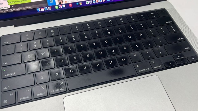 bàn phím MacBook bị loạn chữ 2