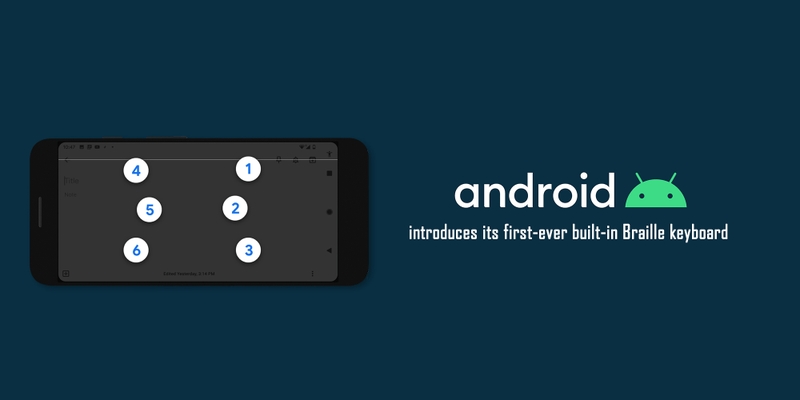 Bàn phím TalkBack Braille Keyboard (Android)