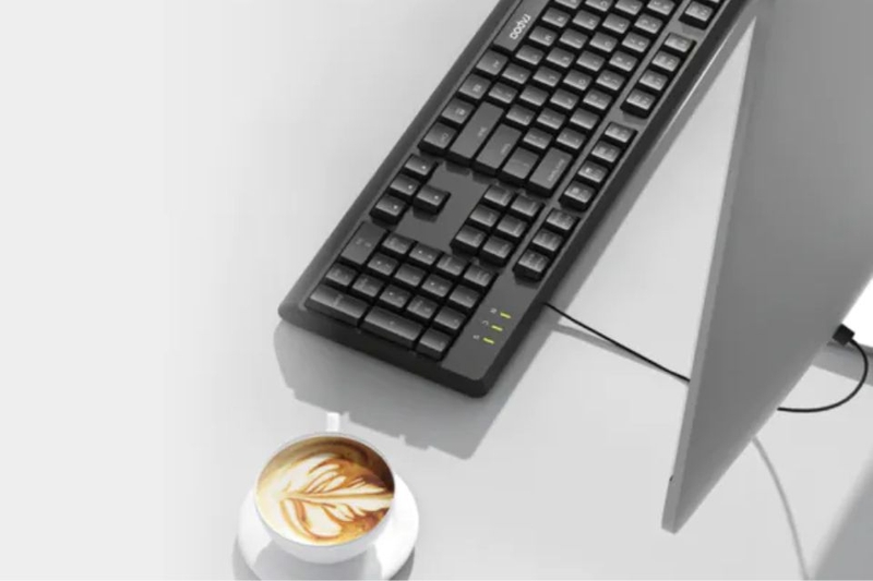 Bàn phím có dây Rapoo NK1500 - Kết nối nhanh chóng, không cần cài đặt